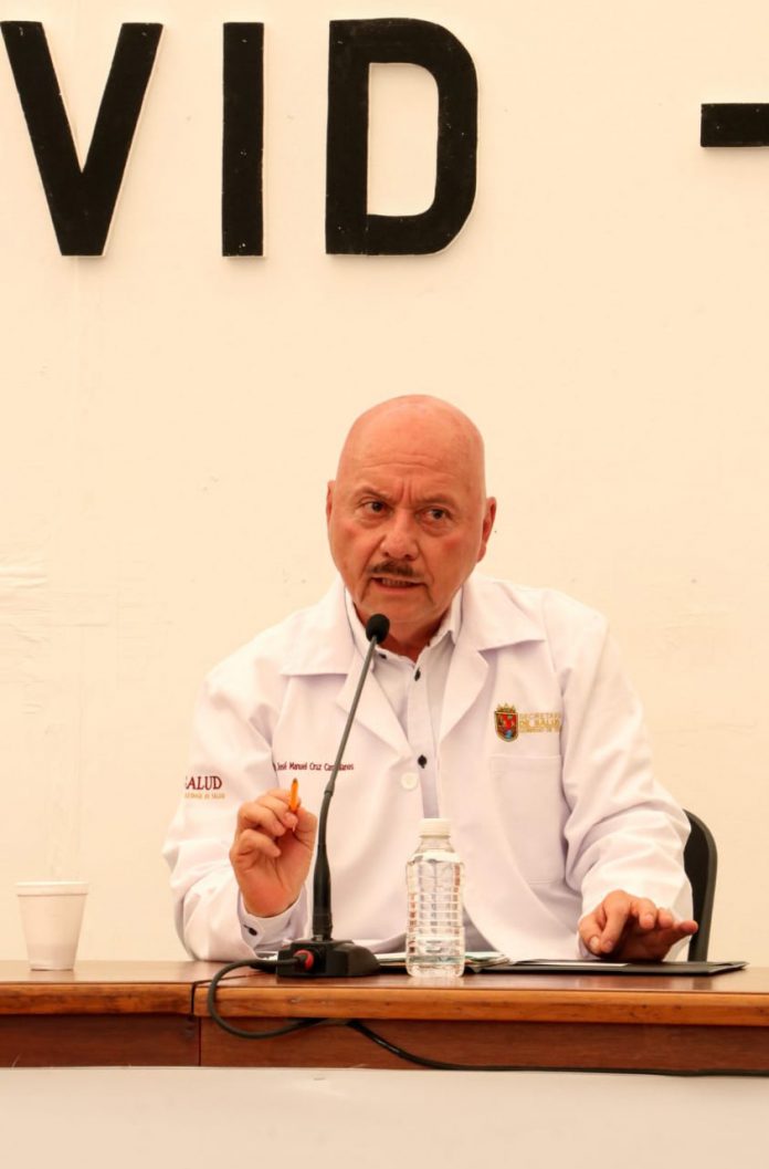 José Manuel Cruz Castellanos, Secretario de Salud en Chiapas